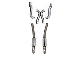 Hooker BlackHeart Coyote/LS Swap Cat-Back Exhaust with Turn Down Tips (94-04 Mustang)
