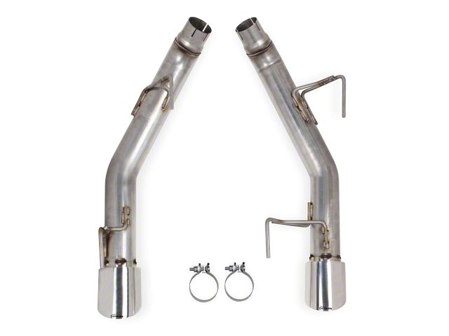 Hooker BlackHeart Muffler Delete Axle-Back Exhaust System with Polished Tips (05-09 Mustang GT)
