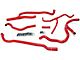 HPS Silicone Heater Coolant Hose Kit; Red (16-24 Camaro SS)