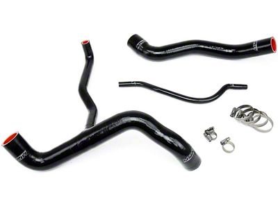 HPS Silicone Radiator Coolant Hose Kit; Black (10-11 Camaro SS)