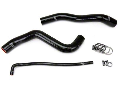 HPS Silicone Radiator Coolant Hose Kit; Black (12-15 Camaro SS, Z/28, ZL1)