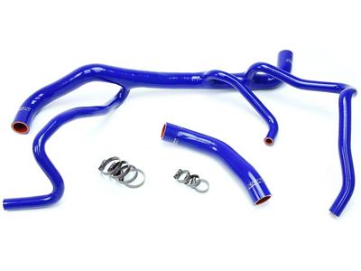 HPS Silicone Radiator Coolant Hose Kit; Blue (16-24 Camaro SS)