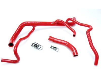 HPS Silicone Radiator Coolant Hose Kit; Red (16-24 Camaro SS)