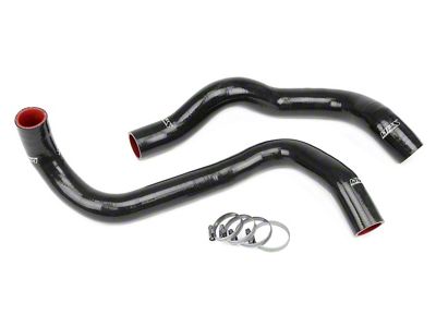 HPS Silicone Radiator Coolant Hose Kit; Black (97-98 Mustang V6)