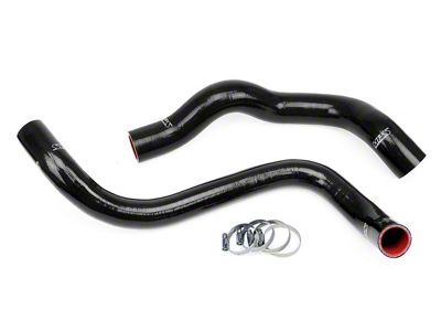 HPS Silicone Radiator Coolant Hose Kit; Black (99-04 Mustang V6)