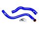 HPS Silicone Radiator Coolant Hose Kit; Blue (99-04 Mustang V6)