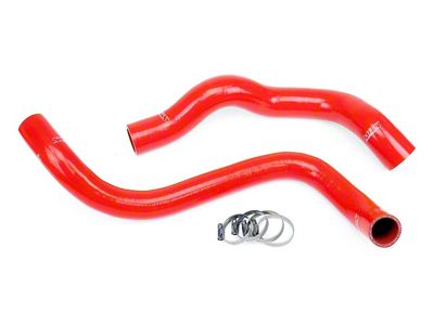 HPS Silicone Radiator Coolant Hose Kit; Red (99-04 Mustang V6)