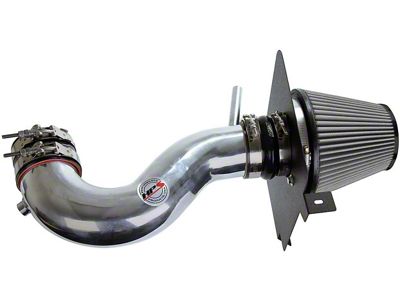 HPS Shortram Cold Air Intake; Polished (09-10 5.7L HEMI Challenger)