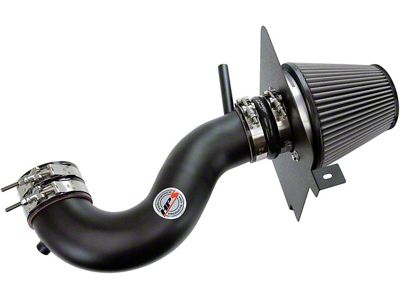 HPS Shortram Cold Air Intake; Wrinkle Black (09-10 5.7L HEMI Challenger)