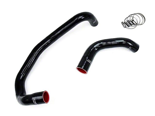 HPS Silicone Radiator Coolant Hose Kit; Black (09-10 5.7L HEMI Challenger)