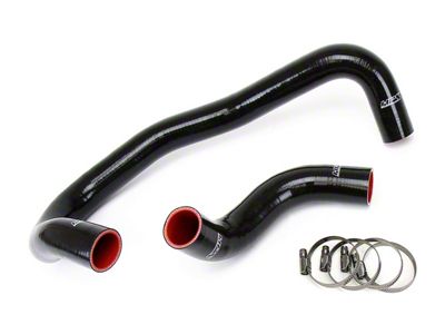 HPS Silicone Radiator Coolant Hose Kit; Black (08-10 6.1L HEMI Challenger)