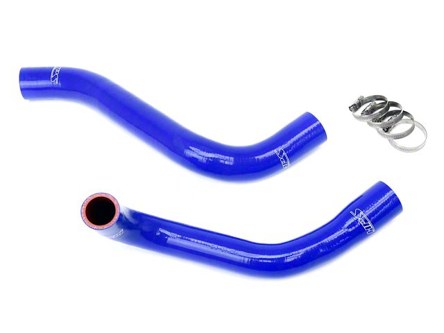 HPS Silicone Radiator Coolant Hose Kit; Blue (09-10 3.5L Challenger)