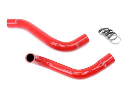 HPS Silicone Radiator Coolant Hose Kit; Red (09-10 3.5L Challenger)