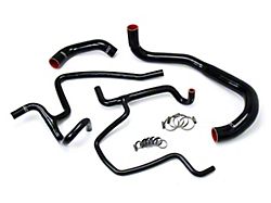 Silicone Radiator and Heater Coolant Hose Kit; Black (11-23 5.7L HEMI Charger)