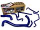 HPS Silicone Radiator and Heater Coolant Hose Kit; Blue (12-13 6.4L HEMI Charger)