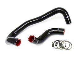 Silicone Radiator Coolant Hose Kit; Black (06-10 6.1L HEMI Charger)