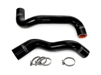HPS Silicone Radiator Coolant Hose Kit; Black (09-13 Corvette C6, Excluding ZR1)