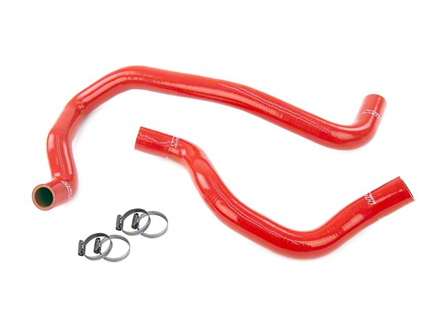 HPS Silicone Radiator Coolant Hose Kit; Red (14-19 Corvette C7, Excluding ZR1)