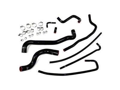 HPS Silicone Radiator and Heater Coolant Hose Kit; Black (97-04 Corvette C5)