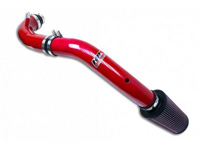 HPS Long Ram Cold Air Intake; Red (15-17 Mustang EcoBoost)