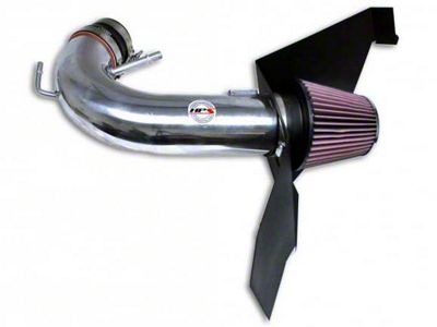 HPS Shortram Cold Air Intake; Polished (15-17 Mustang GT)