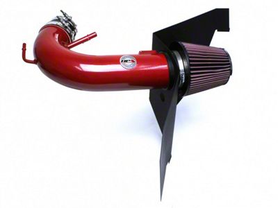 HPS Shortram Cold Air Intake; Red (15-17 Mustang GT)