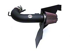 Shortram Cold Air Intake; Wrinkle Black (15-17 Mustang GT)
