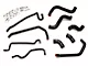 HPS Silicone Radiator and Heater Coolant Hose Kit; Black (11-14 Mustang GT; 12-13 Mustang BOSS 302)