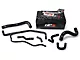 HPS Silicone Radiator and Heater Coolant Hose Kit; Black (11-23 3.6L Challenger)