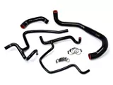 Silicone Radiator and Heater Coolant Hose Kit; Black (11-23 5.7L HEMI Challenger)