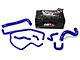 HPS Silicone Radiator and Heater Coolant Hose Kit; Blue (11-23 3.6L Challenger)