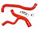 HPS Silicone Radiator Coolant Hose Kit; Red (02-04 Mustang GT)