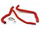 HPS Silicone Radiator Coolant Hose Kit; Red (07-10 Mustang GT)