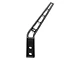 Hurst 10-Inch Lay Back Shifter Stick; Black Aluminum (08-23 Challenger)