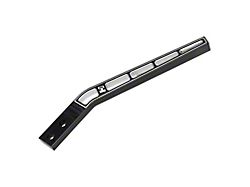 Hurst 10-Inch Lay Back Shifter Stick; Black Aluminum (79-25 Mustang, Excluding 20-22 GT500)