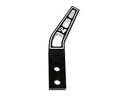 Hurst 6-Inch Lay Back Shifter Stick; Black Aluminum (79-25 Mustang, Excluding 20-22 GT500)