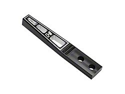 Hurst 6-Inch Straight Shifter Stick; Black Aluminum (79-23 Mustang, Excluding 20-22 GT500)