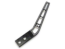 Hurst 8-Inch Lay Back Shifter Stick; Black Aluminum (79-24 Mustang, Excluding 20-22 GT500)