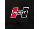 Hurst Elite Series Front and Rear Floor Mats with Red Hurst Logo; Black (10-15 Camaro)