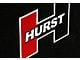 Hurst Elite Series Front and Rear Floor Mats with Red Hurst Logo; Black (10-15 Camaro)