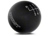 Hurst Classic 6-Speed Shift Knob; Black (15-26 Mustang, Excluding GT350 & GT500)