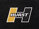 Hurst Elite Series Front and Rear Floor Mats with Gold Hurst Logo; Black (10-14 Mustang)