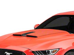 Hurst Hood Scoop; Unpainted (15-17 Mustang GT, EcoBoost, V6)