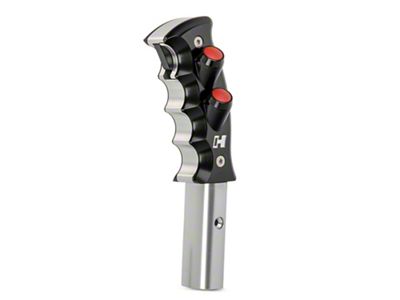 Hurst Billet/Plus Pistol Grip Auto Shift Handle with Manual Shift Buttons (13-14 Mustang w/ Automatic Transmission)