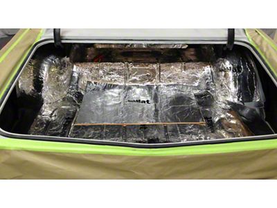 Hushmat Sound Deadening and Insulation Kit; Trunk (10-15 Camaro)