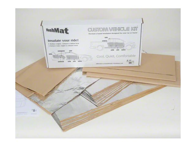 Hushmat Sound Deadening and Thermal Insulation Complete Kit (10-15 Camaro)