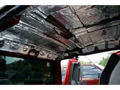 Hushmat Sound Deadening and Insulation Kit; Roof (97-04 Corvette C5)