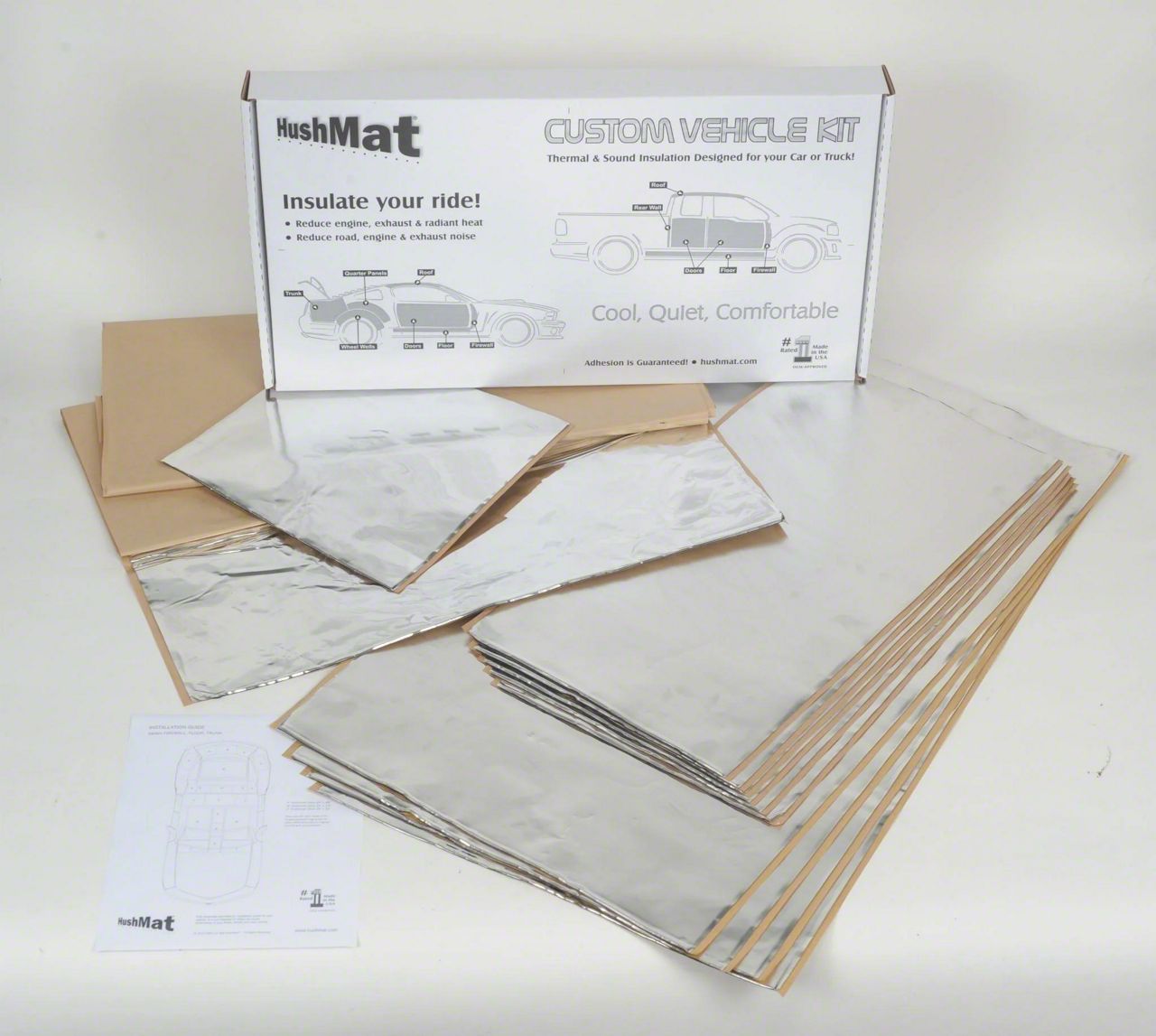 Hushmat Corvette Sound Deadening and Thermal Insulation