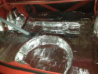 Hushmat Sound Deadening and Insulation Kit; Trunk (79-93 Mustang)