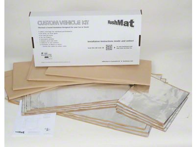 Hushmat Sound Deadening and Thermal Insulation Complete Kit (79-93 Mustang)